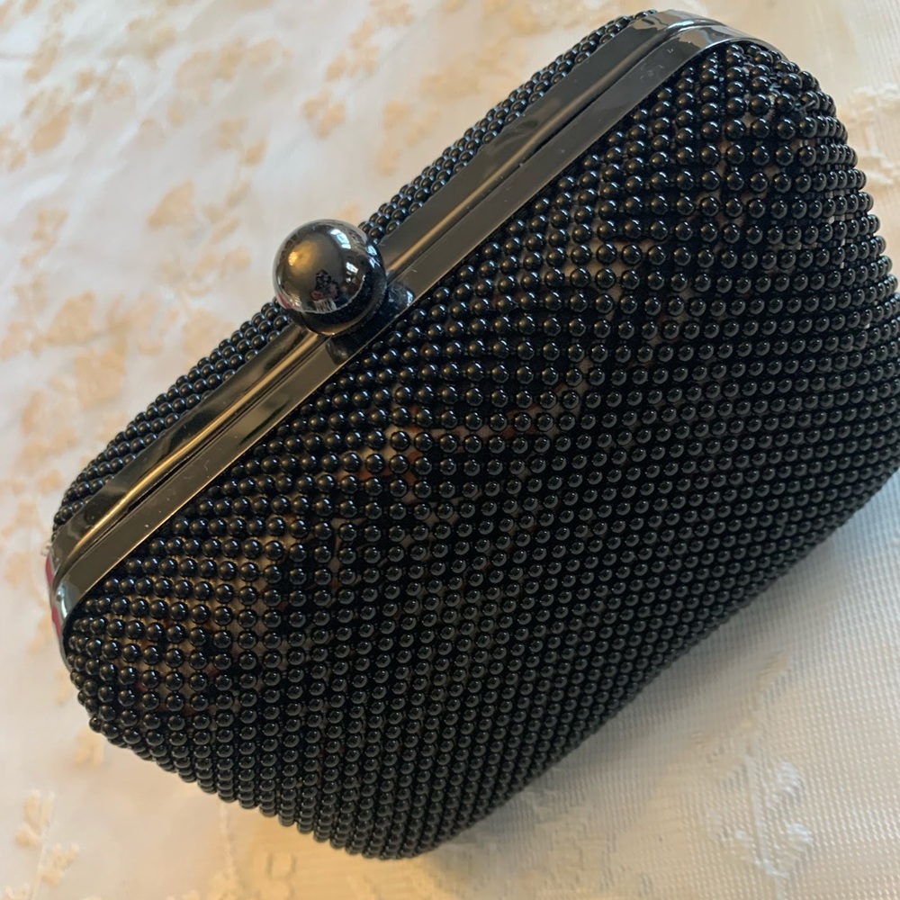 La Regale Black Evening Purse